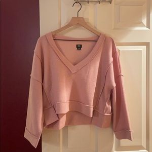 Urban outfitters baby pink top